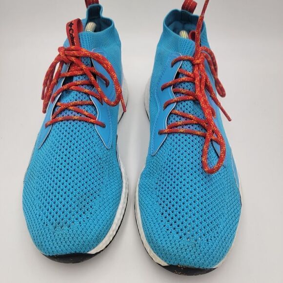 Columbia Breeze Cyan Blue White Hiking Shoes BM0082-434 Men Sz 11 EUC Worn 1X - Picture 3 of 12